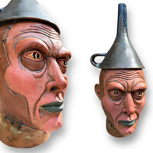 Peter Lenzo 16" Head Vessel with Funnel Form, 2024 DP6192